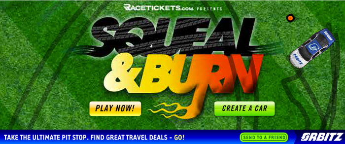 Squeal and Burn Racing Game